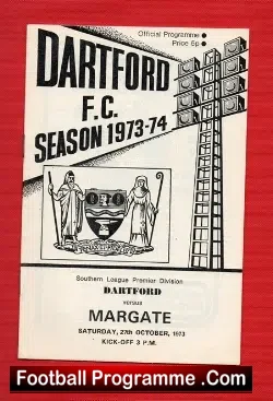 Dartford v Margate 1973