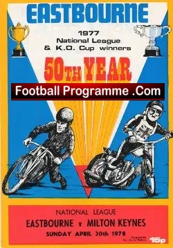 Eastbourne Speedway v Milton Keynes 1978