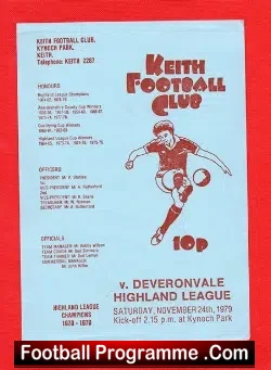 Keith v Deveronvale 1979