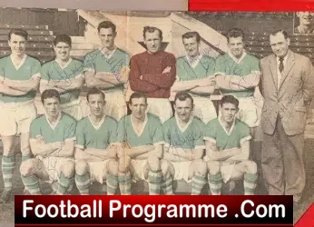 Manchester City Signed Autographed Team Picture Autograph 1950's - football memorabilia