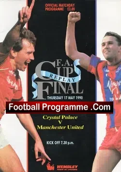 Manchester United v Crystal Palace 1990 – FA Cup Final Replay