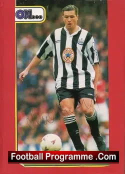 Newcastle United Steve Howey Autograph Picture
