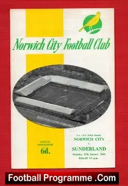 Norwich City v Sunderland 1968
