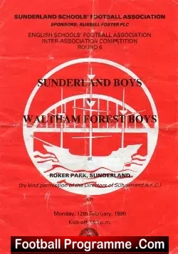 Sunderland v Waltham Forest Boys 1990 – David Beckham