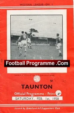 Taunton v Bideford 1958