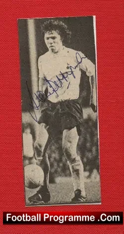 Tottenham Spurs Steve Perryman Signed Picture