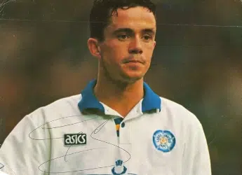 Leeds United Gary Kelly Autograph Picture