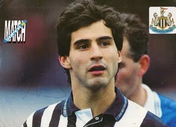 Newcastle United Gavin Peacock Autograph Picture