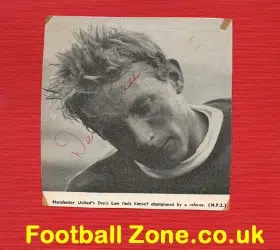 Manchester United Denis Law - Autographed Picture
