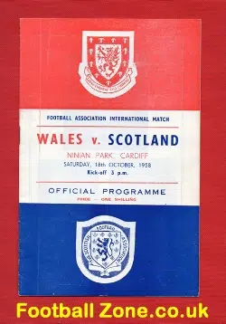 Wales v Scotland 1958 – Denis Law International Debut Game