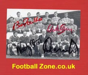 Manchester United - 1968 European Cup Winners Signed Photograph