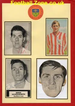 Sheffield United Multi Autographed Pictures 1950's