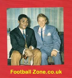 Manchester United Denis Law - Autograph - Eusebio