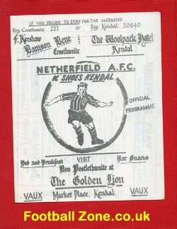 Netherfield v Wigan Athletic 1971