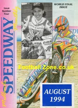 Speedway Magazine World Final Issue 1994