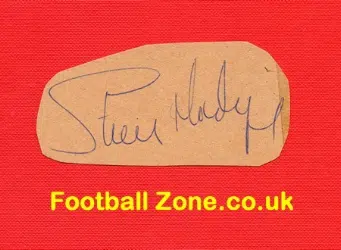 Tottenham Spurs Steve Hodge Autograph