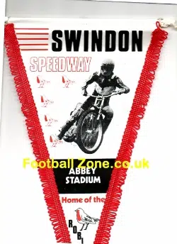 Swindon Speedway Pennant – Multi Autographs