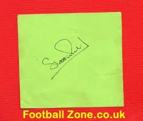 Manchester United Stuart Pearson Autograph Signed Man Utd