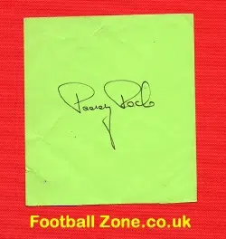 Manchester United Paddy Roche Autograph Signed Man Utd