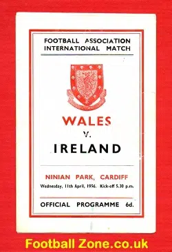 Wales v Ireland 1956 – Ninian Park