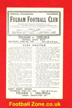 Fulham v Chelsea 1946