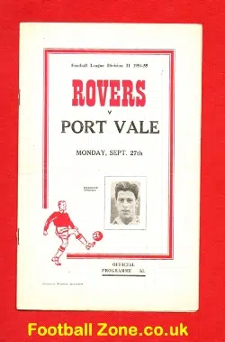 Doncaster Rovers v Port Vale 1954