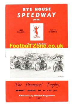 Rye House Speedway – Promoters Trophy 1965