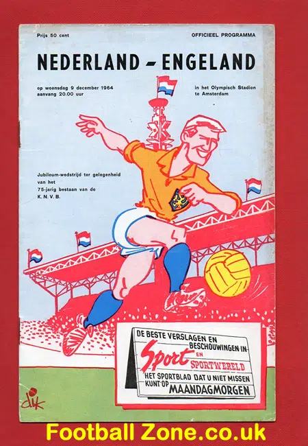 Holland v England 1964