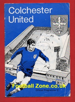 Colchester United v Workington 1970