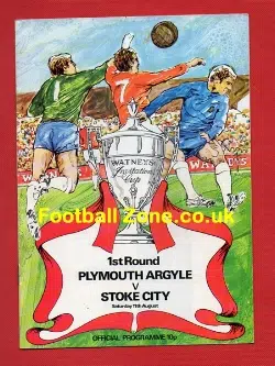 Plymouth Argyle v Stoke City 1973 - Watney Cup