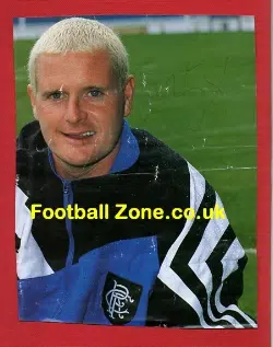 Glasgow Rangers Paul Gascoigne Signed Picture