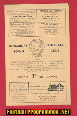Kingsbury v Crown & Manor 1960s