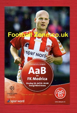 Aalborg BK v FK Modrica 2008 – Denmark