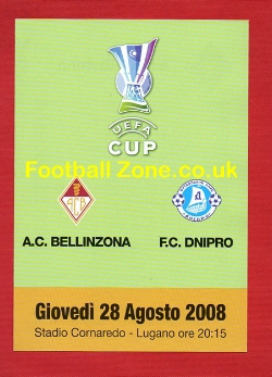 Bellinzona v Dnepr Dnepropetrovsk 2008 – Switzerland