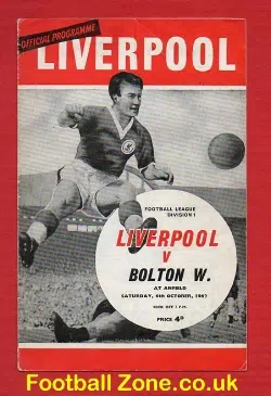 Liverpool v Bolton Wanderers 1962