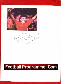 Aberdeen FC Willie Miller Autograph