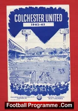 Colchester United v Notts County 1962