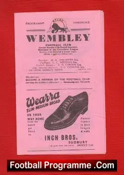 Enfield v Ruislip Manor 1962 – Senior Cup Semi Final