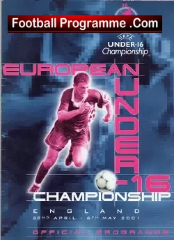 England v Finland 2001 – Under 16 European Championship