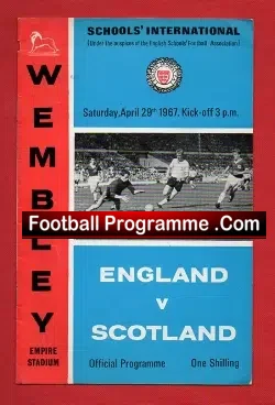 England v Scotland 1968 – White Hart Lane Spurs – Cantello