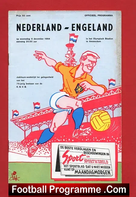 Holland v England 1964