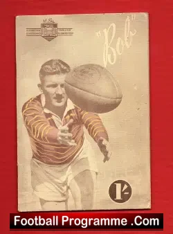 Huddersfield Bob Nicholson Rugby Annual Tribute 1950s