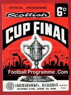 Kilmarnock v Glasgow Rangers 1960 – Cup Final Scotland