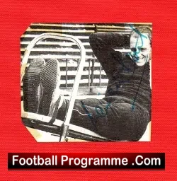 Manchester United Maurice Setters Autograph Picture 1960's - football memorabilia