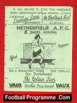 Netherfield v Bangor City 1974