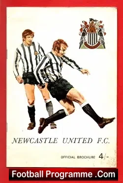 Newcastle United Official Brochure 1969/70 Season