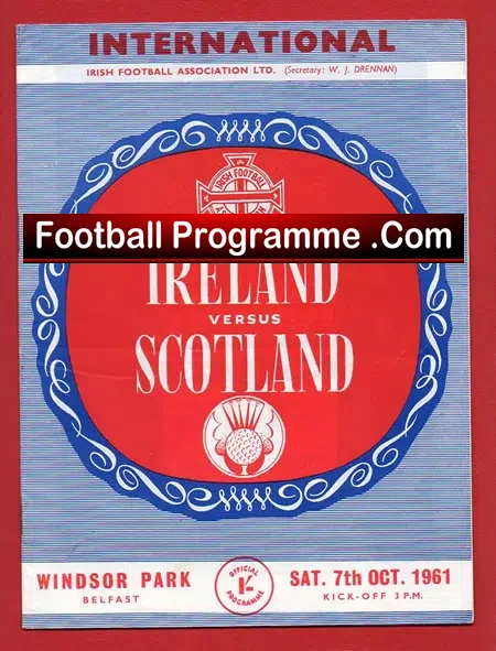 Northern Ireland v Scotland 1961