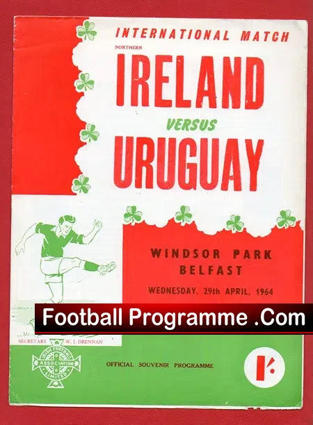 Northern Ireland v Uruguay 1964 – Plus George Best