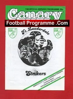 Norwich City v Fort Lauderdale Strikers 1981 – USA