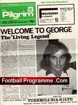 Plymouth Argyle v Fulham 1976 – George Best Special